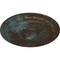 Ekena Millwork Caputo Ceiling Medallion (Fits Canopies up to 6"), 24 1/4"OD x 1 1/2"P, Bronze Blue Patina CM24CABBS - alternate 2